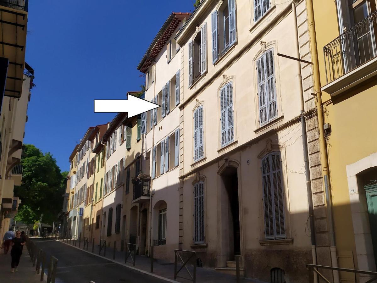 Grand 2 Pieces Renove Climatise, Vieil Antibes, Proche Port Apartman Kültér fotó