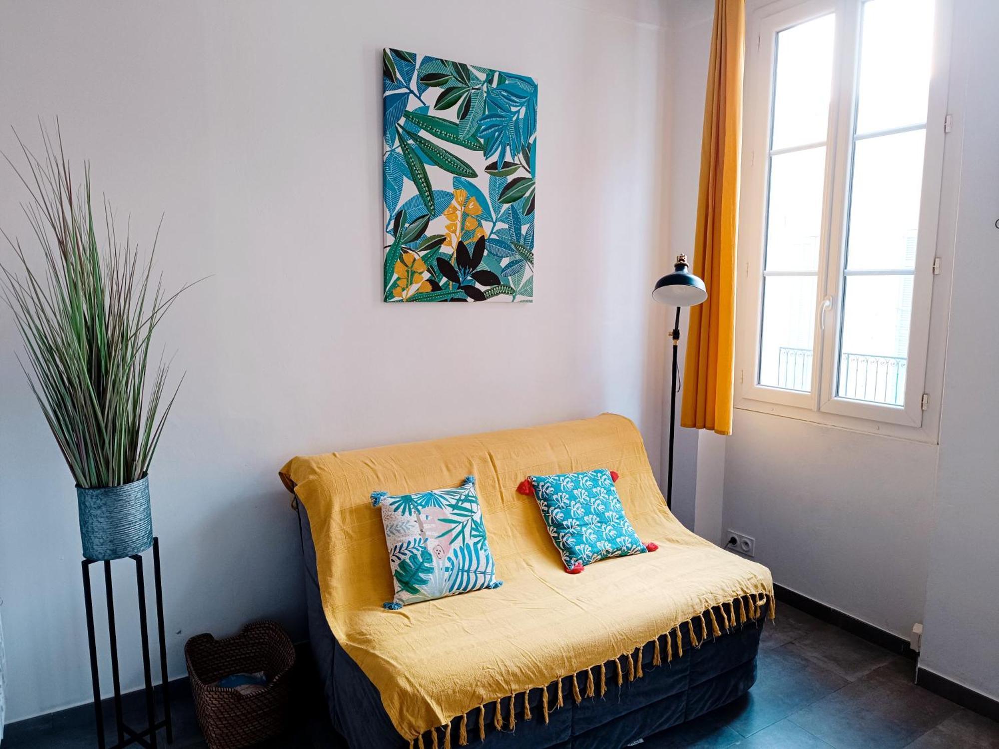 Grand 2 Pieces Renove Climatise, Vieil Antibes, Proche Port Apartman Kültér fotó